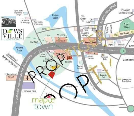  maple-town Location Plan
