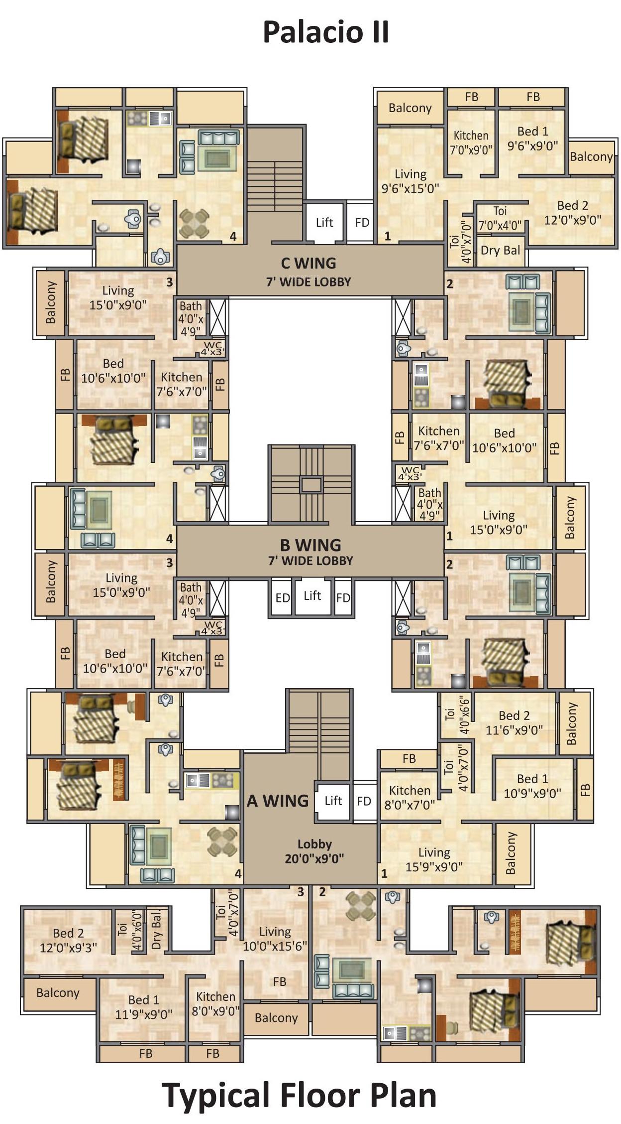 Images for Cluster Plan of Platinum Palacio