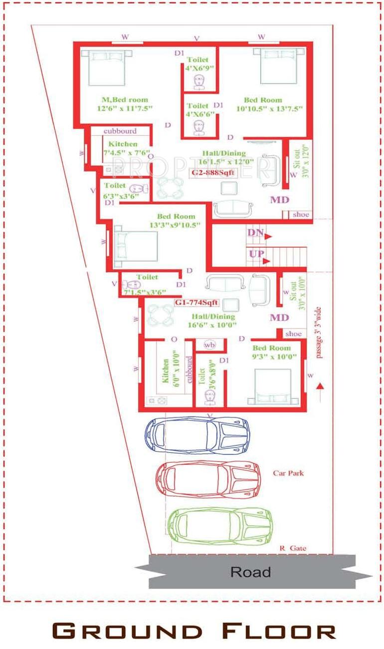 yashva-classichomes wings Cluster Plan