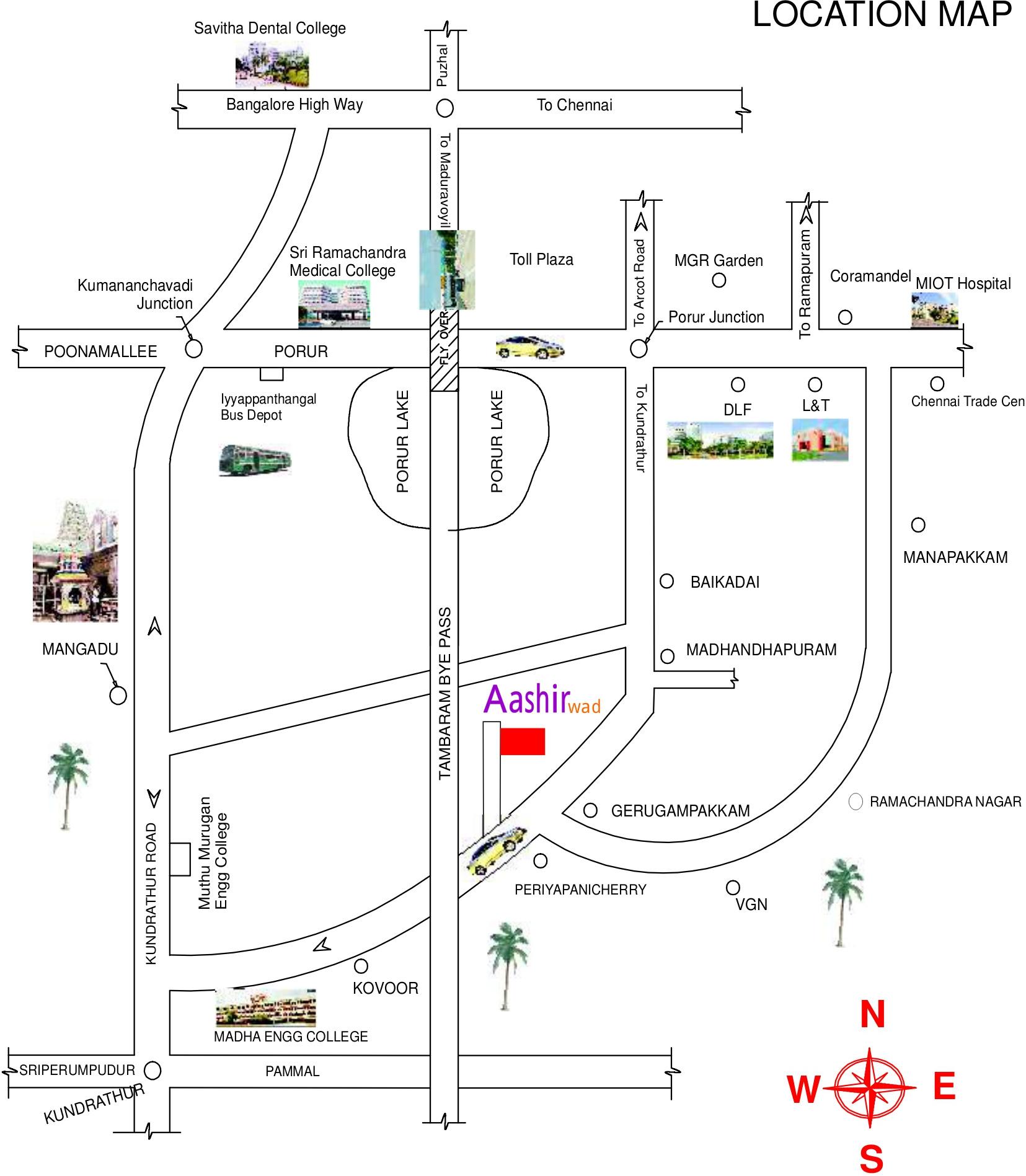 Images for Location Plan of Oyester Aashirwad