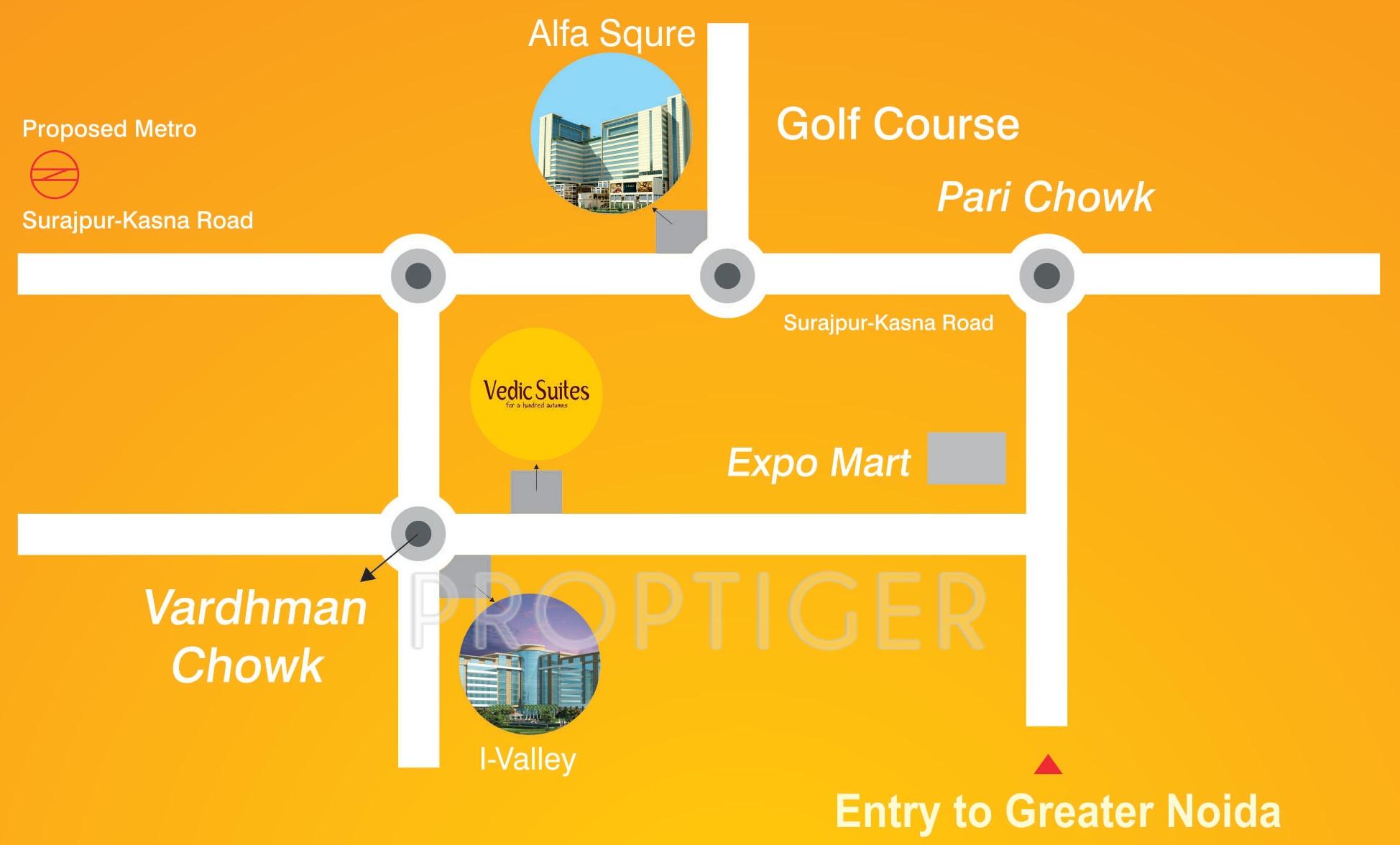 Images for Location Plan of Vardhman Vedic Suites