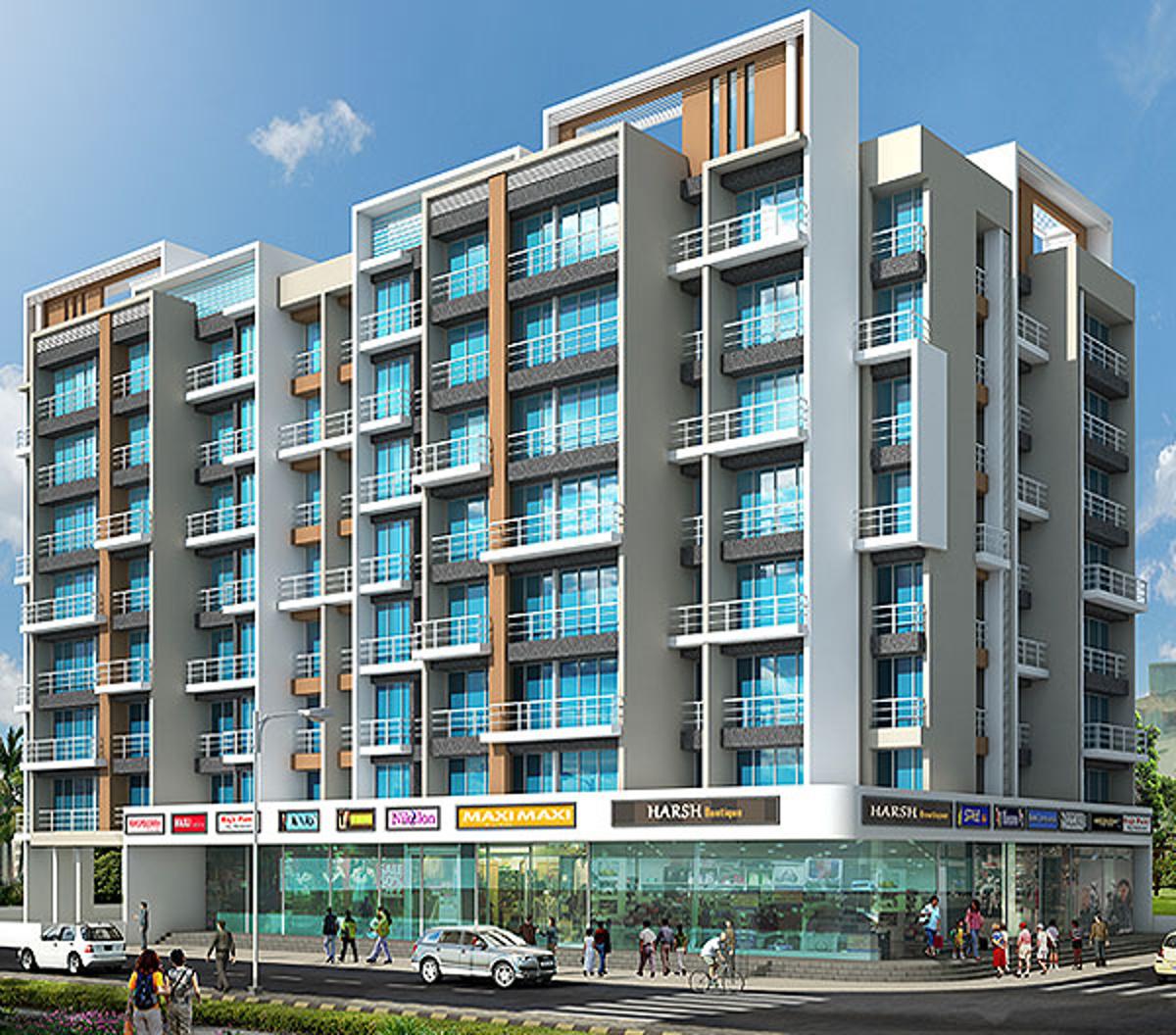 Images for Elevation of Amrut Sai AmrutParadise