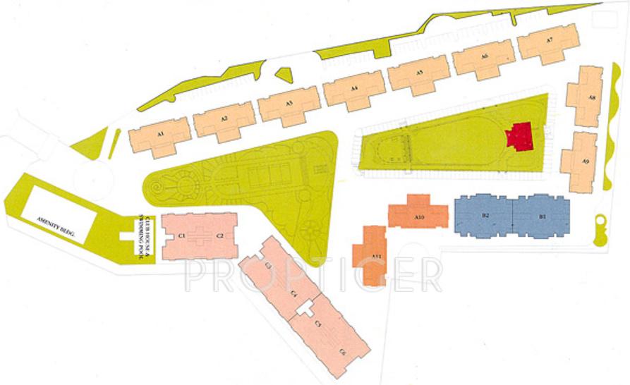 Images for Site Plan of Goel Ganga Satellite