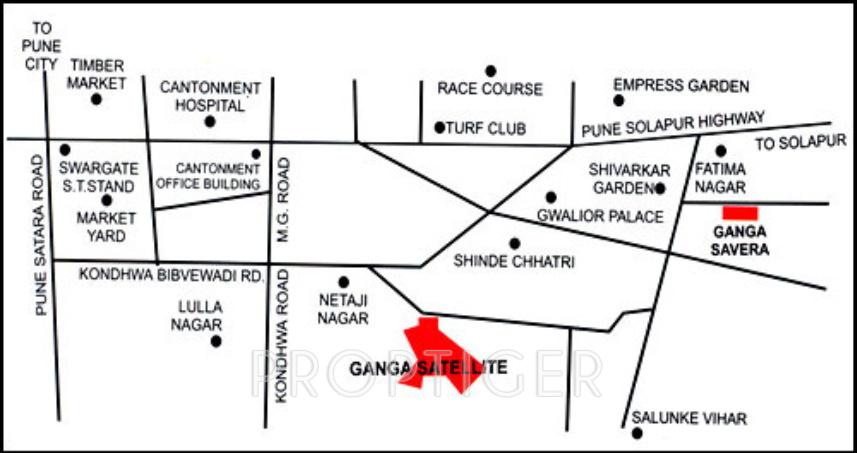 Images for Location Plan of Goel Ganga Satellite