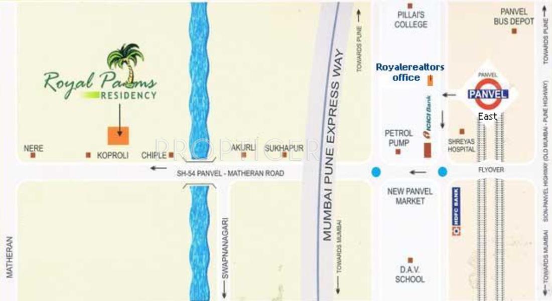 Images for Location Plan of Royal Realtors Group Palms Residency