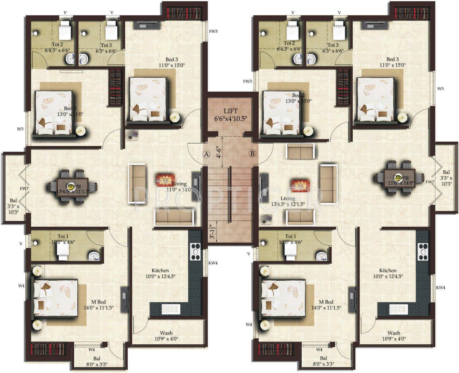 Images for Cluster Plan of India Kanakadhara