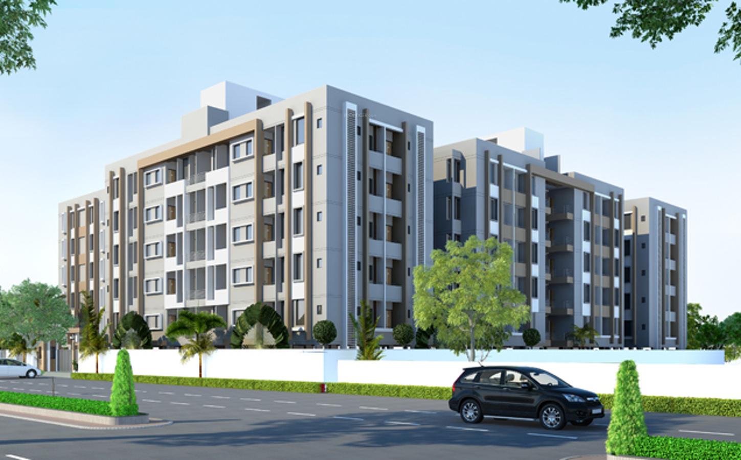 Images for Elevation of Aroma Aakruti Apartment