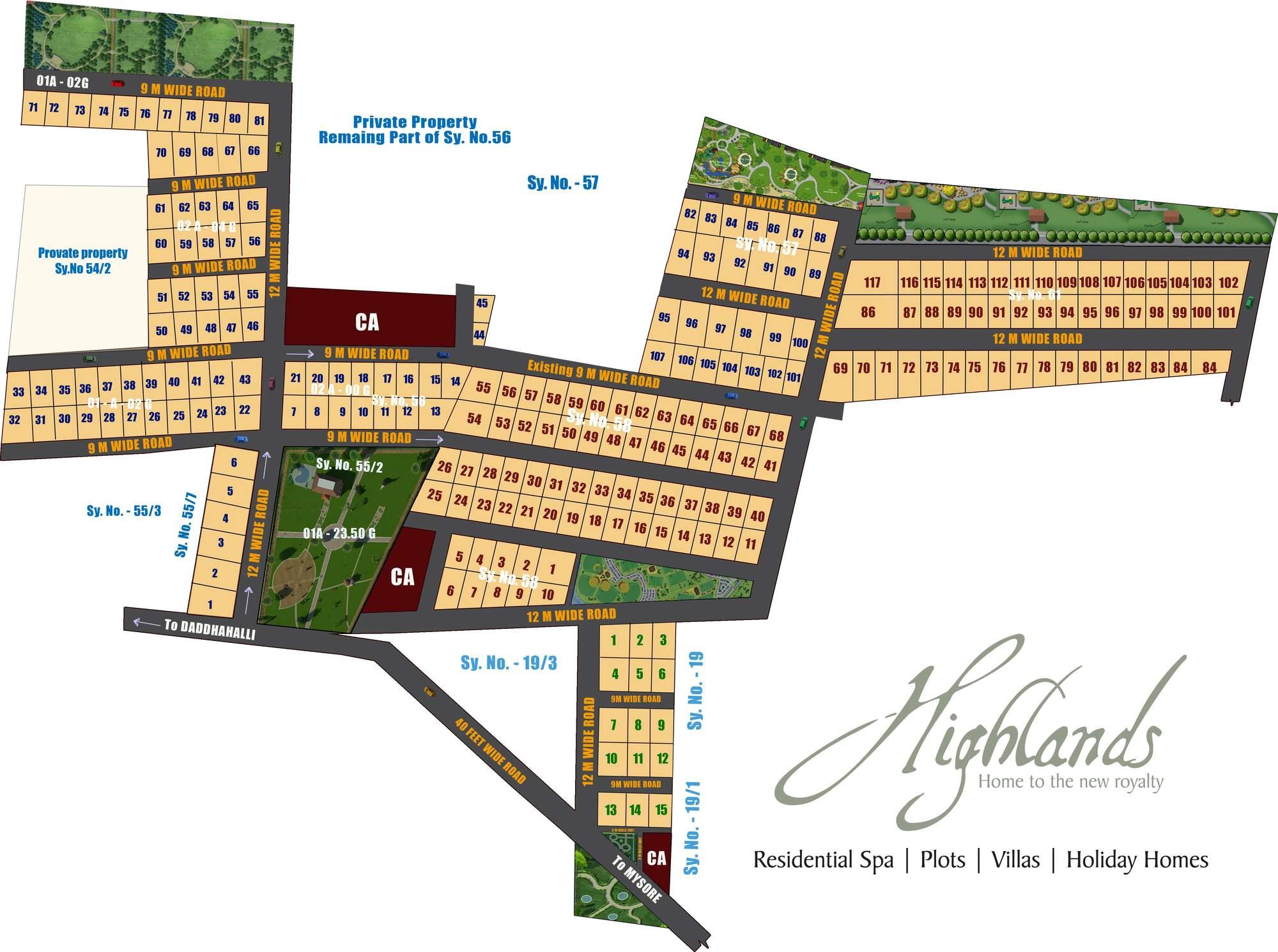 Images for Master Plan of Aspire Highlands