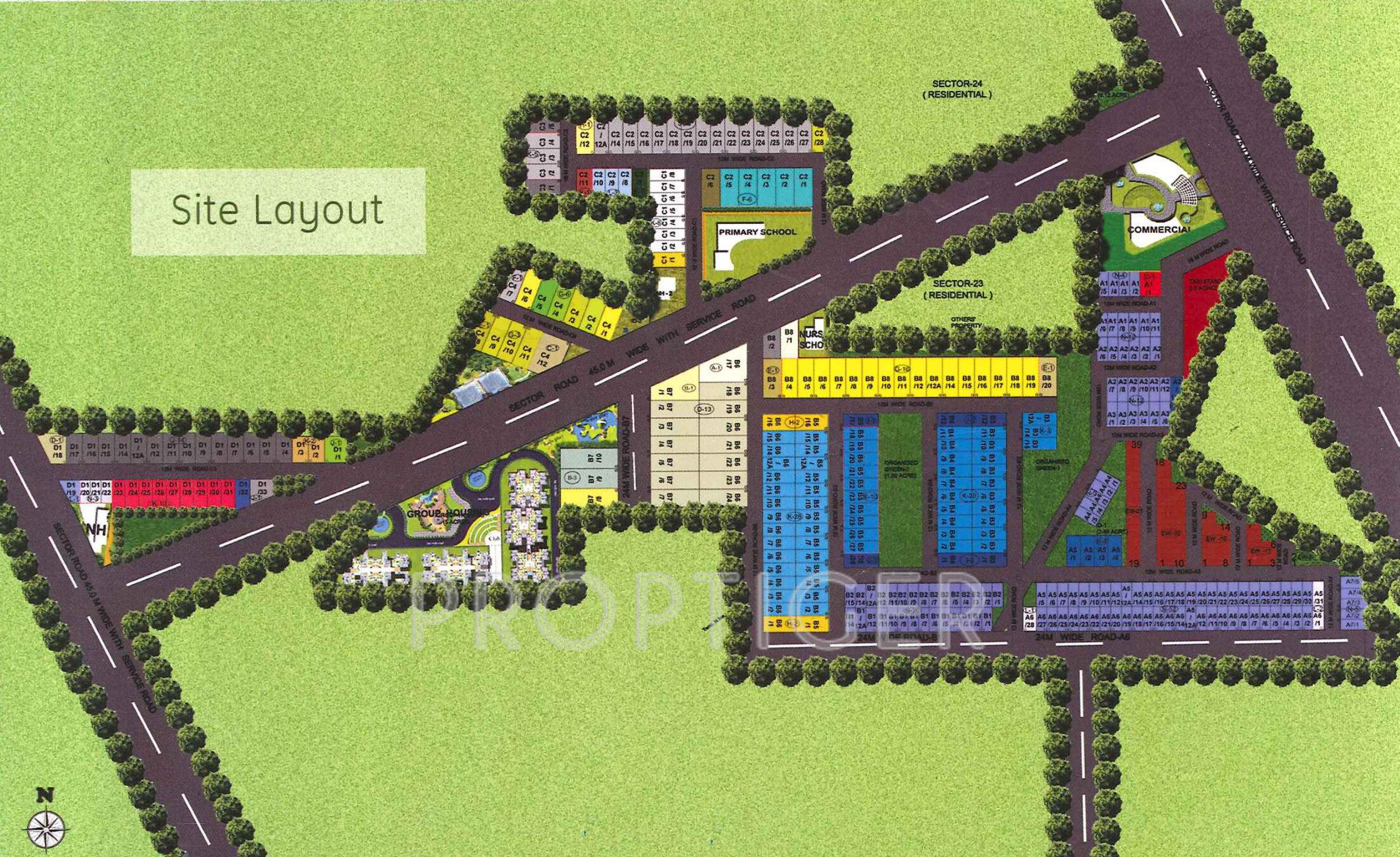 Images for Layout Plan of Lotus Green City