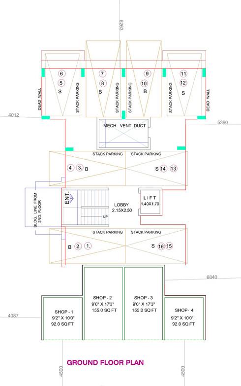 Images for Cluster Plan of Aditya Developers Mumbai Siddharth