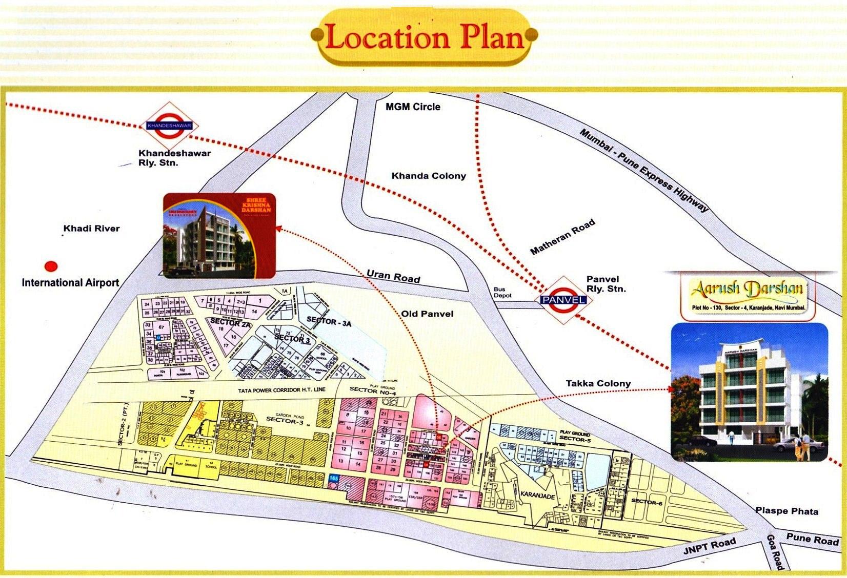 Images for Location Plan of Skyline Aarush Darshan