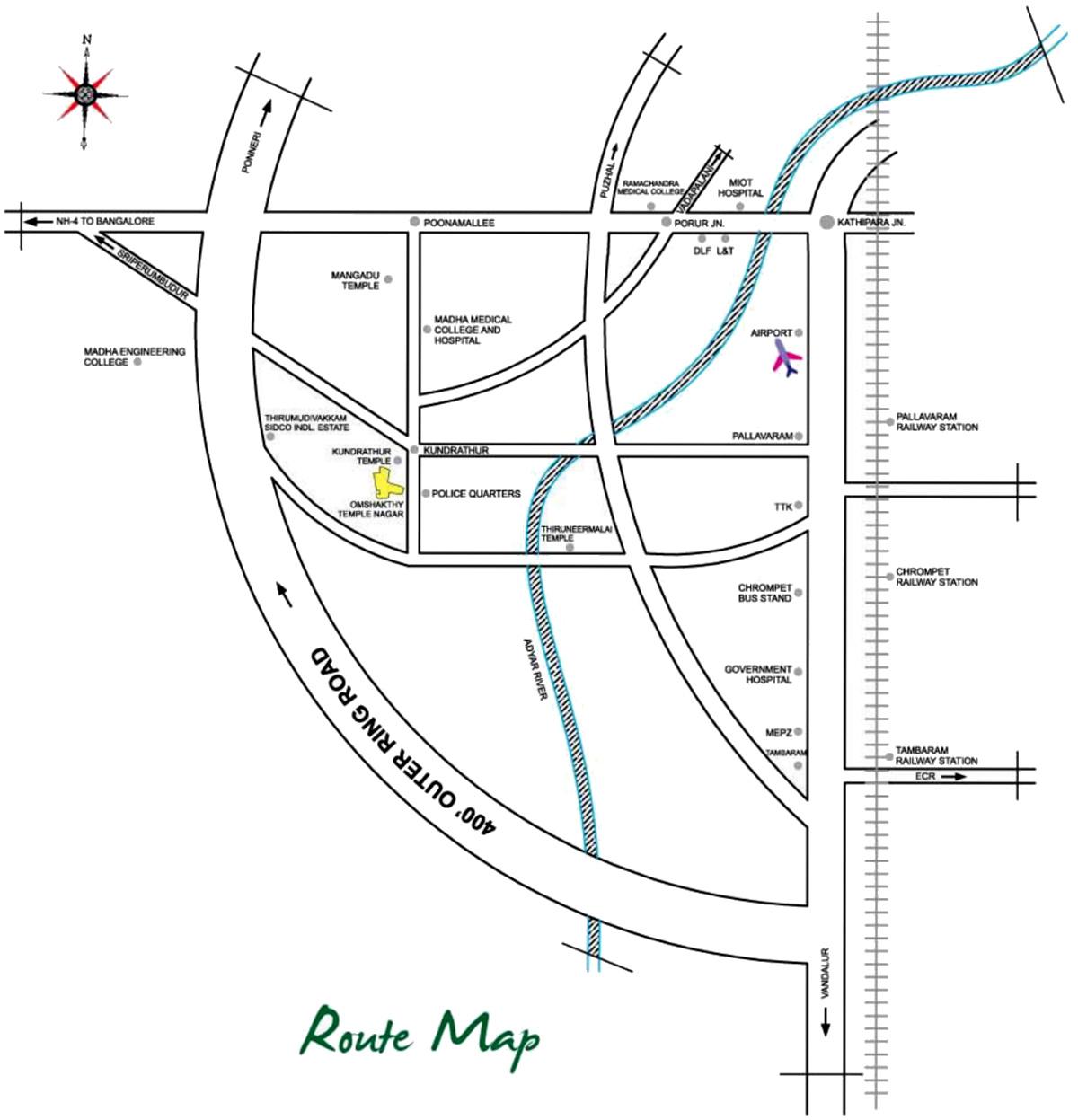 Images for Location Plan of OM Shakthy Eden