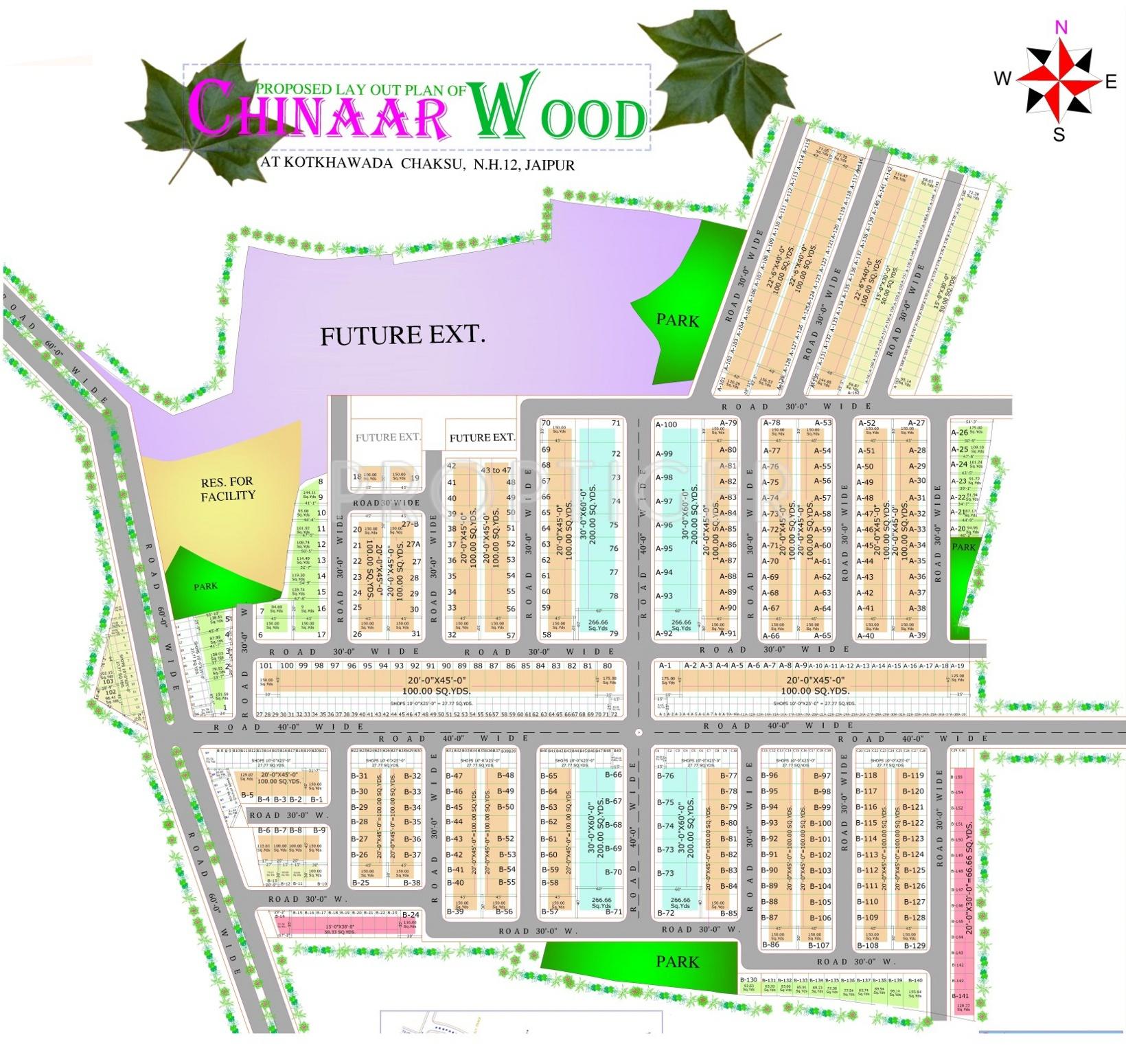 Images for Layout Plan of Shree Mangalam Chinar wood