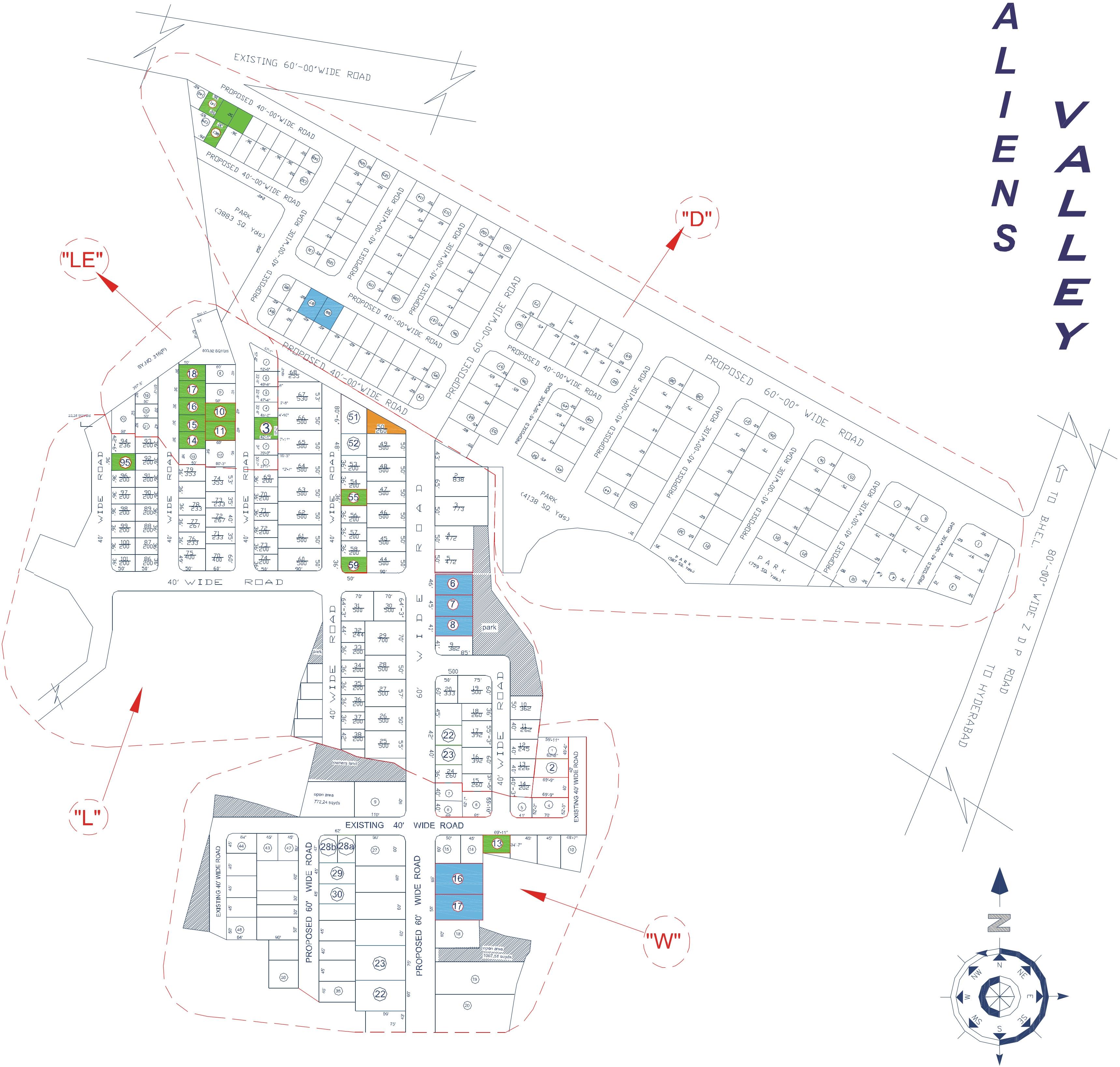 Images for Layout Plan of Aliens Valley