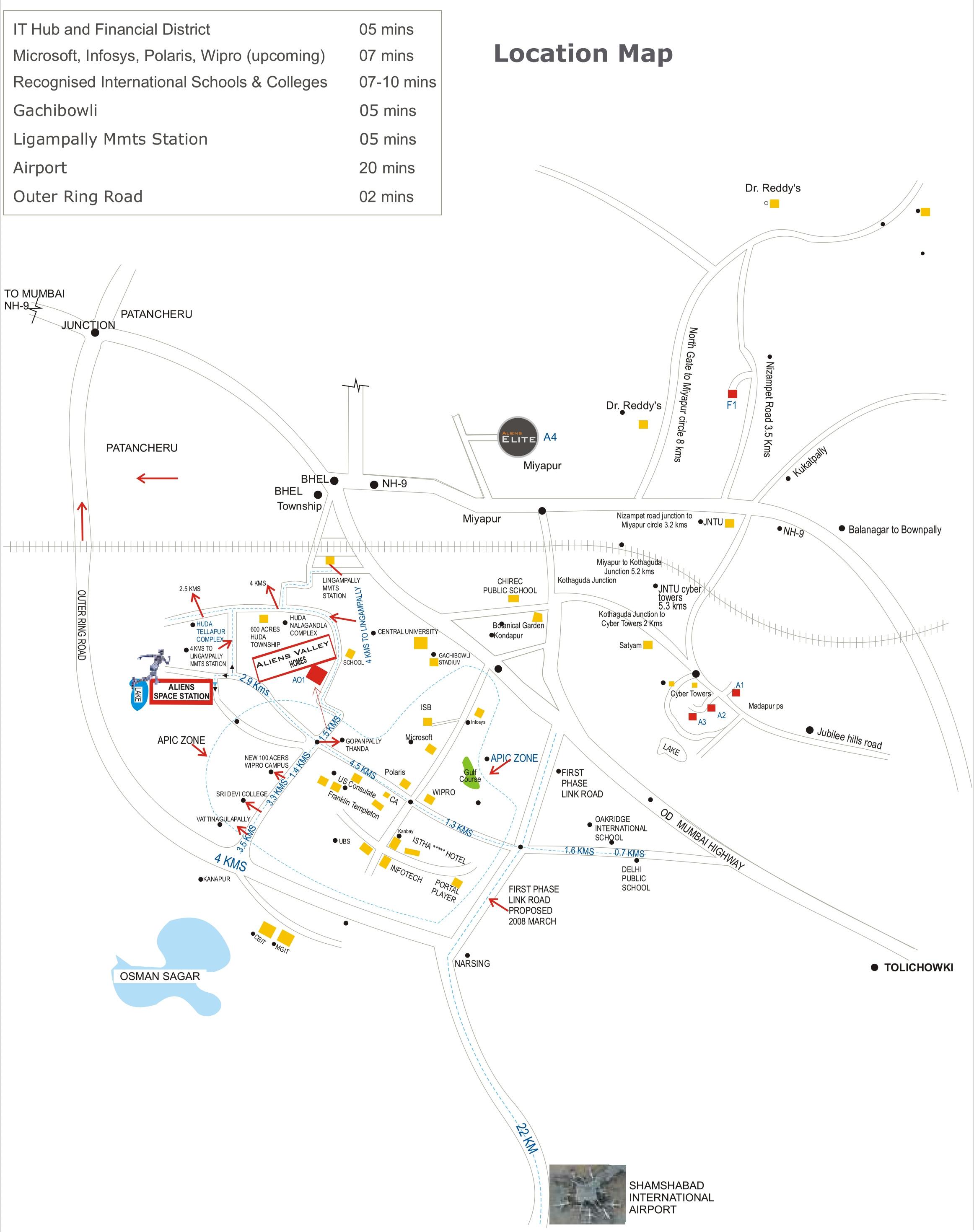 Images for Location Plan of Aliens Valley
