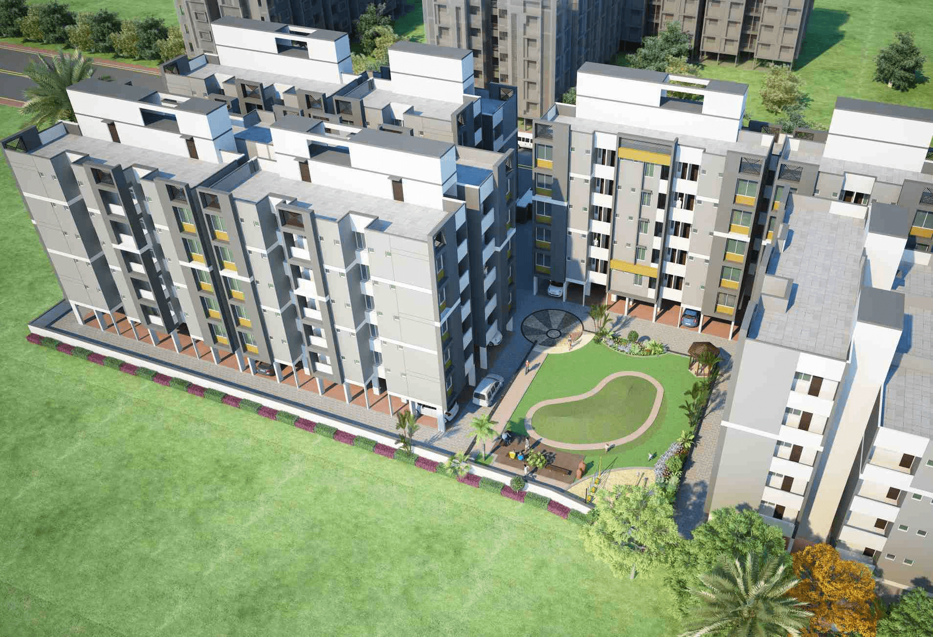 Images for Elevation of Dharmadev Swaminarayan Park 6 Narol