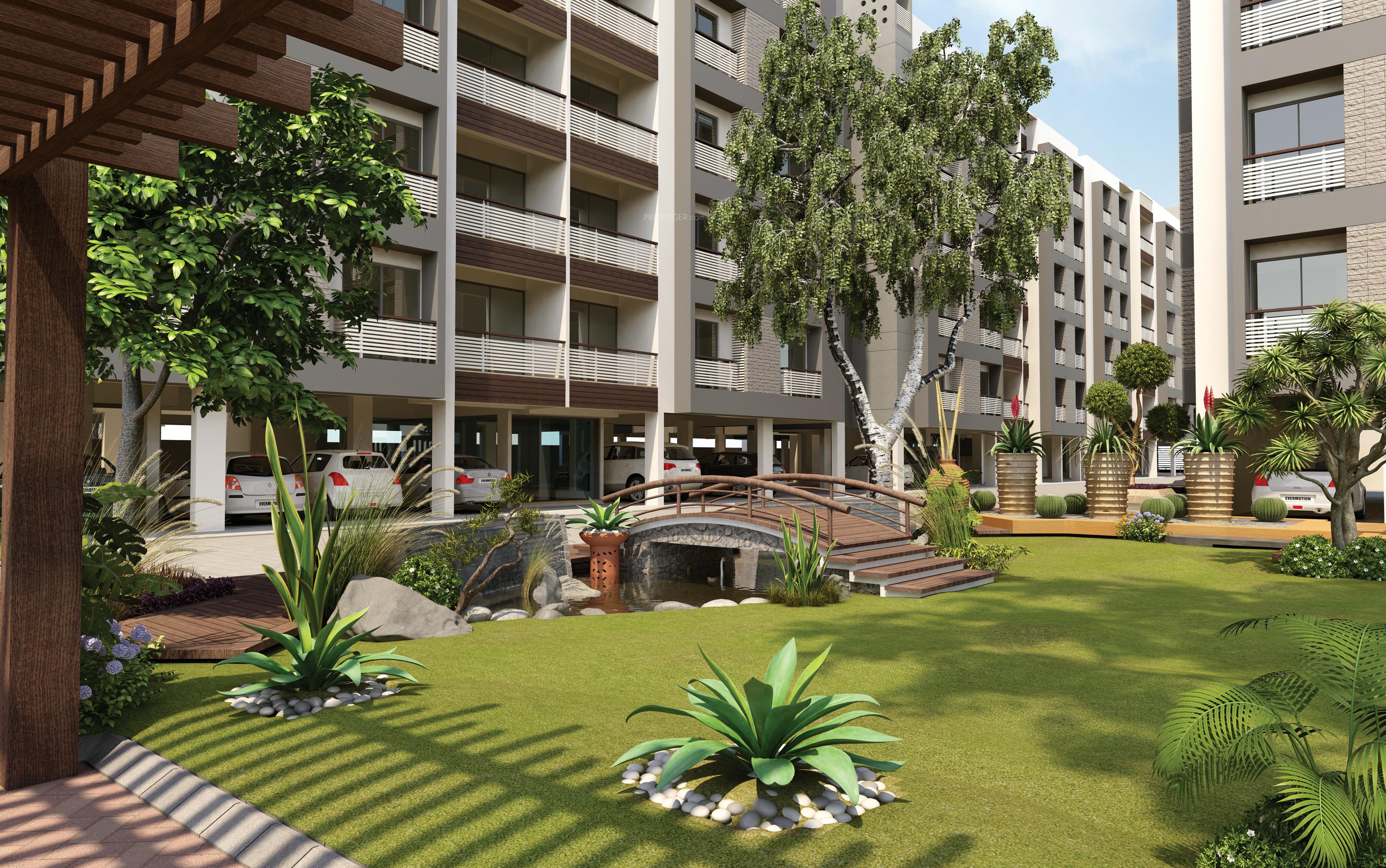  silver-gardenia Elevation