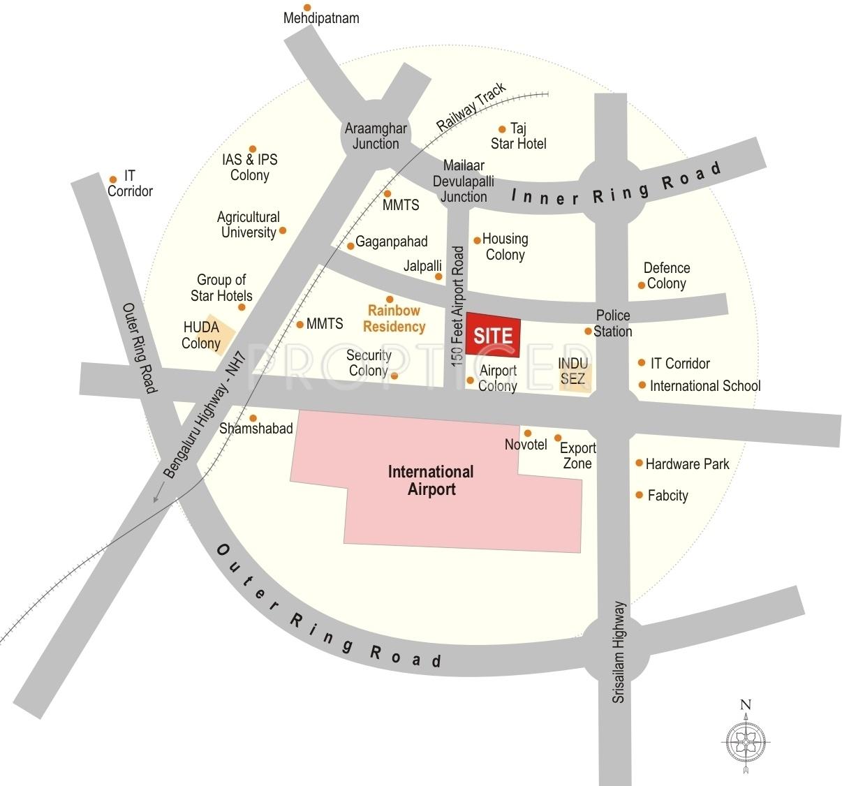 Images for Location Plan of Green Icons Isle Plots