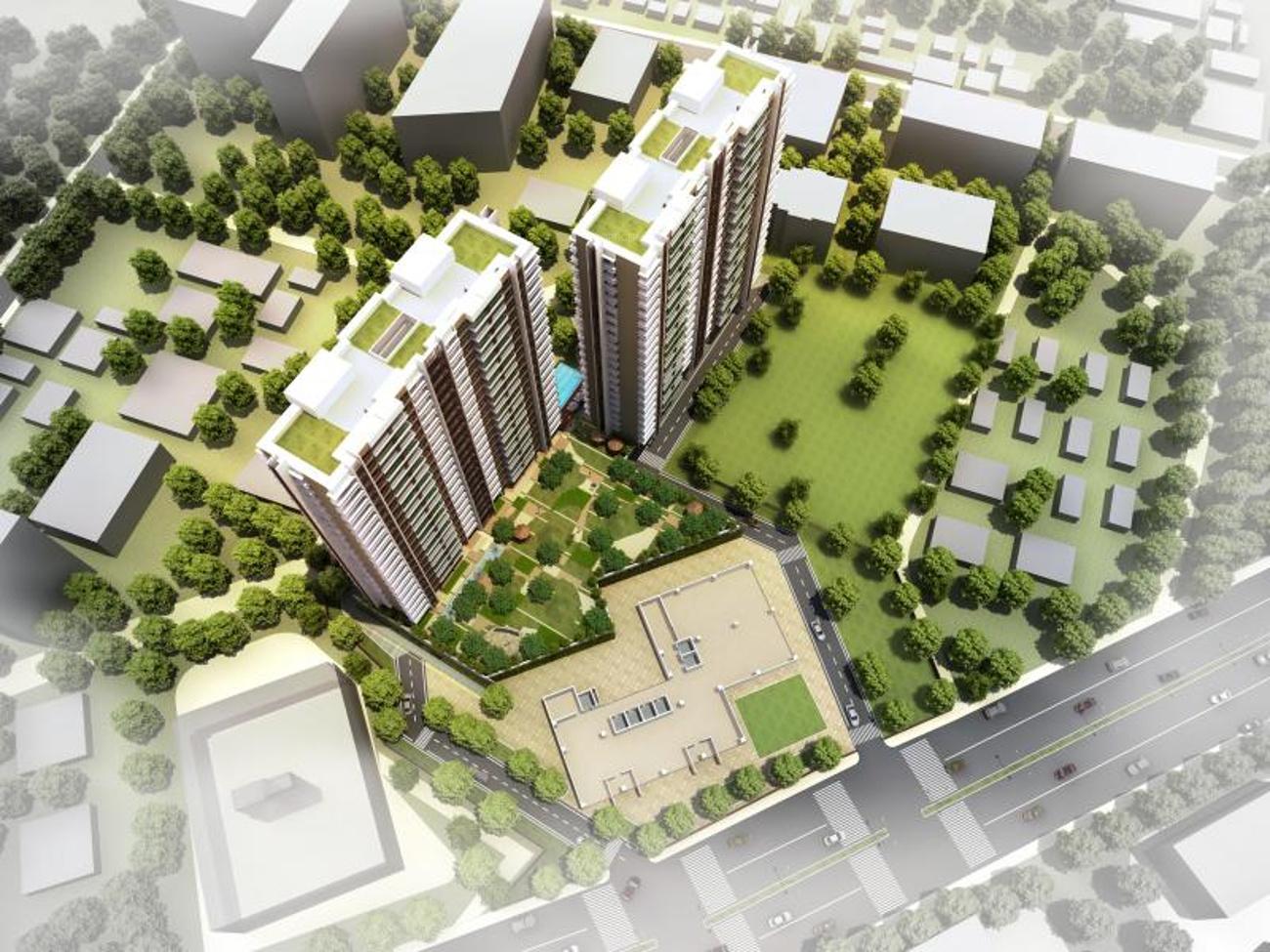 Images for Elevation of Shiv Gardens Tower 1