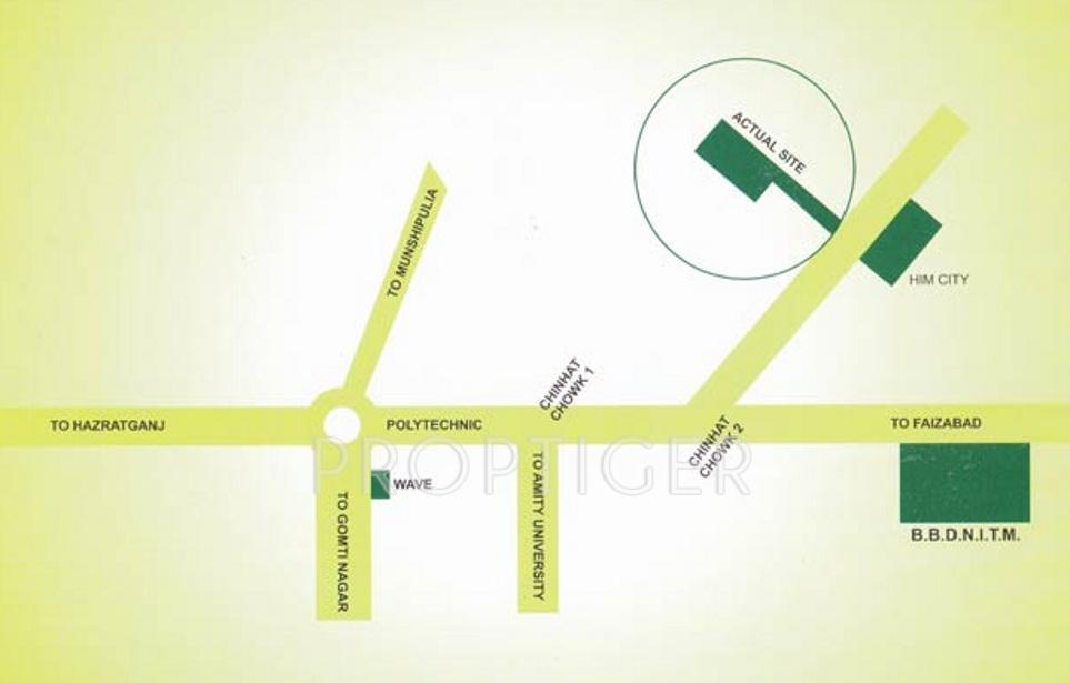 Images for Location Plan of SKC Builder And Developers Amanda Heights