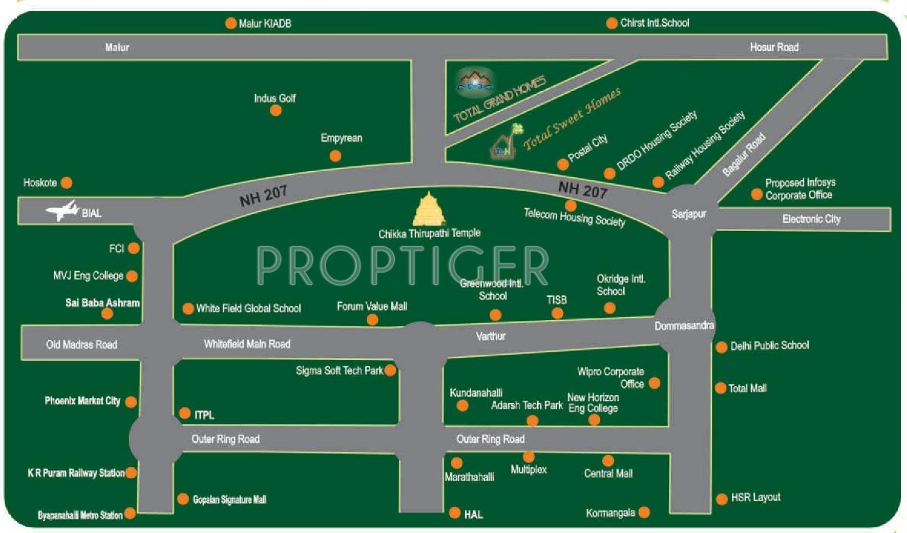Images for Location Plan of Total Solutions Total Grand Homes