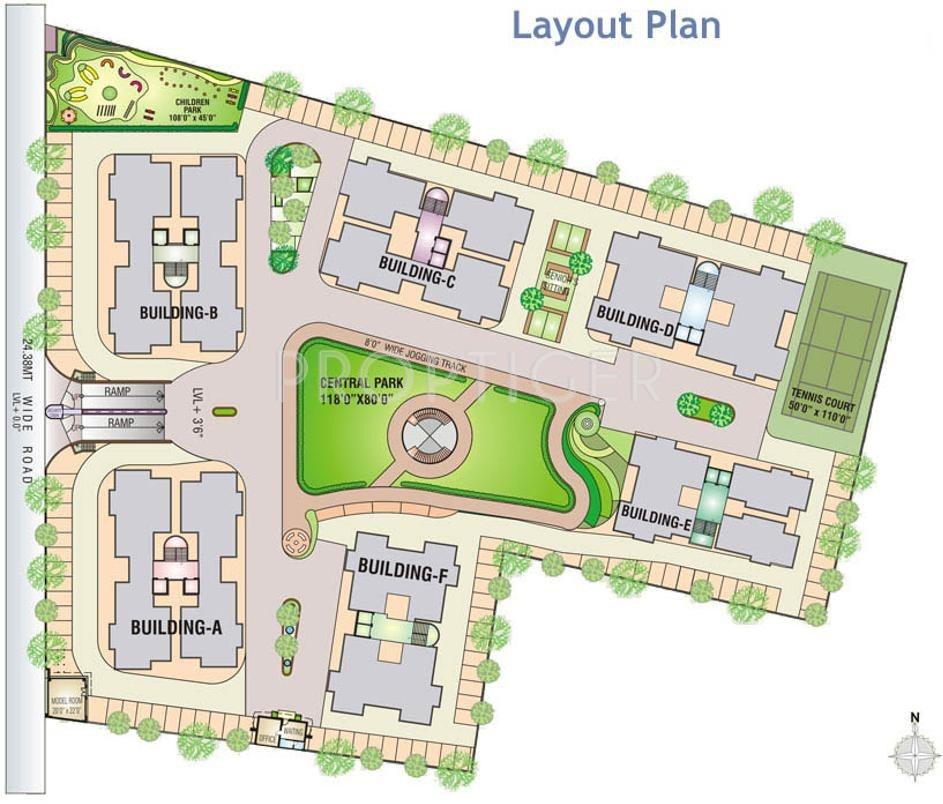 Images for Layout Plan of Green Residency
