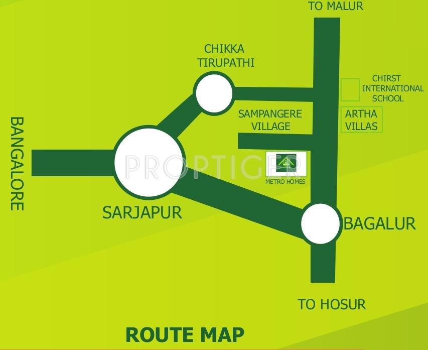 Images for Location Plan of City Metro Homes
