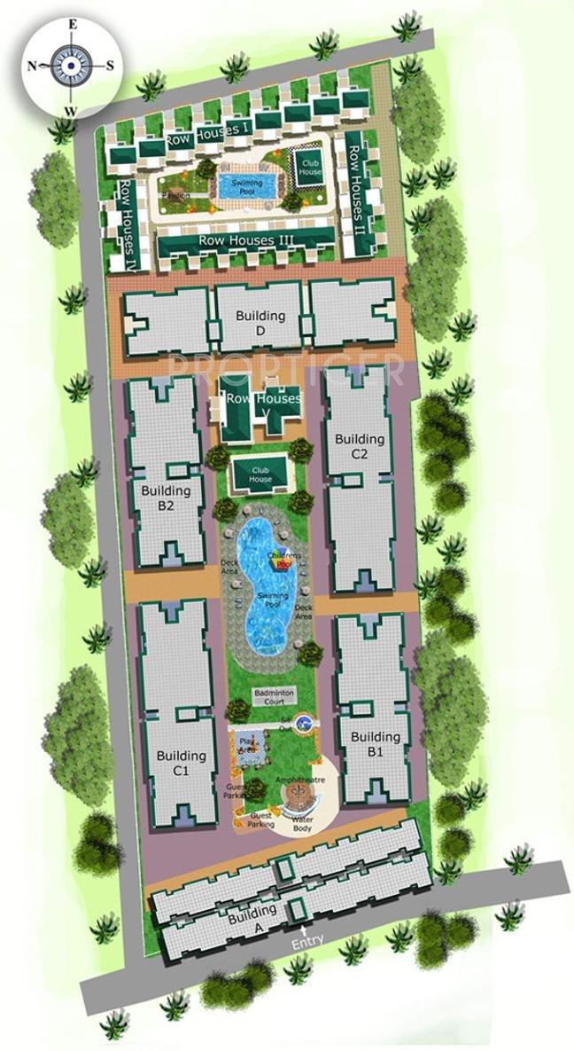 Akar Realty Green Empire Layout Plan