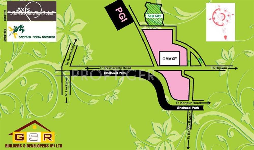 Images for Location Plan of GSR Builders And Developers Kalp City