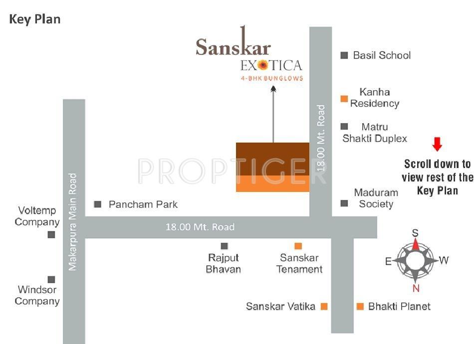 Images for Location Plan of Aatmiya Sanskar Exotica