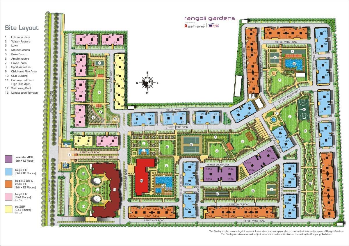 Images for Layout Plan of Manglam Rangoli Gardens