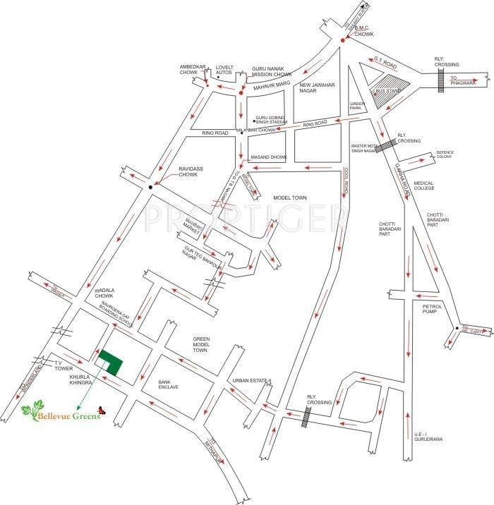 Oxirich Construction Greens Location Plan