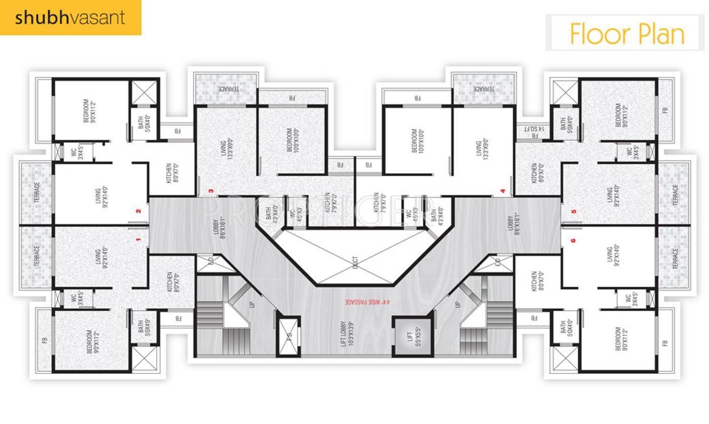 Images for Cluster Plan of Mango Shubhvasant