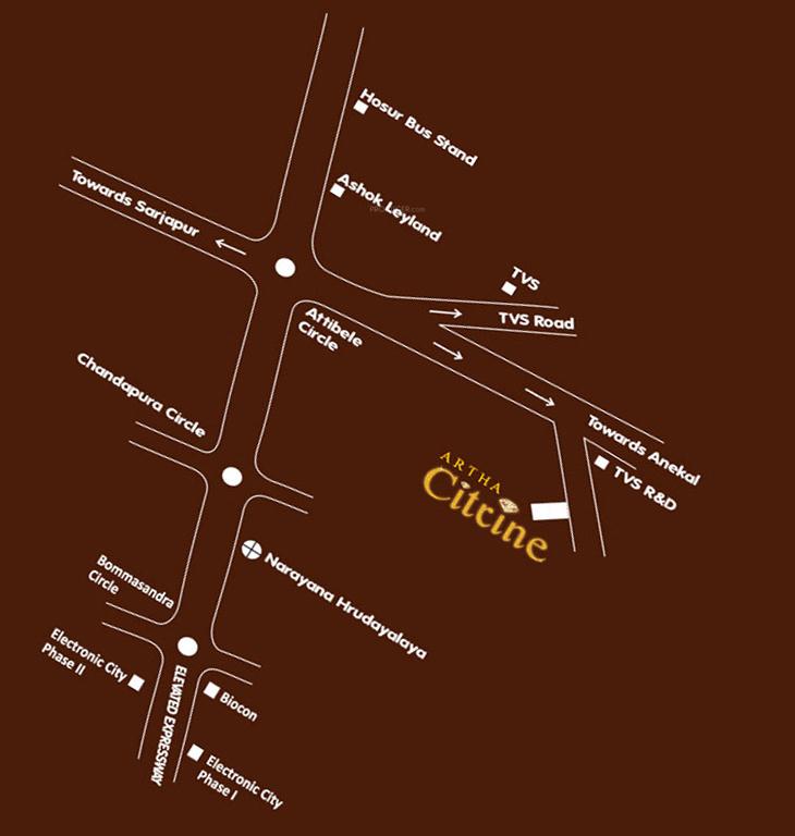 Images for Location Plan of Artha Citrine Plots