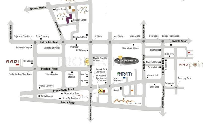 Othello Group Aadi VIsta Location Plan
