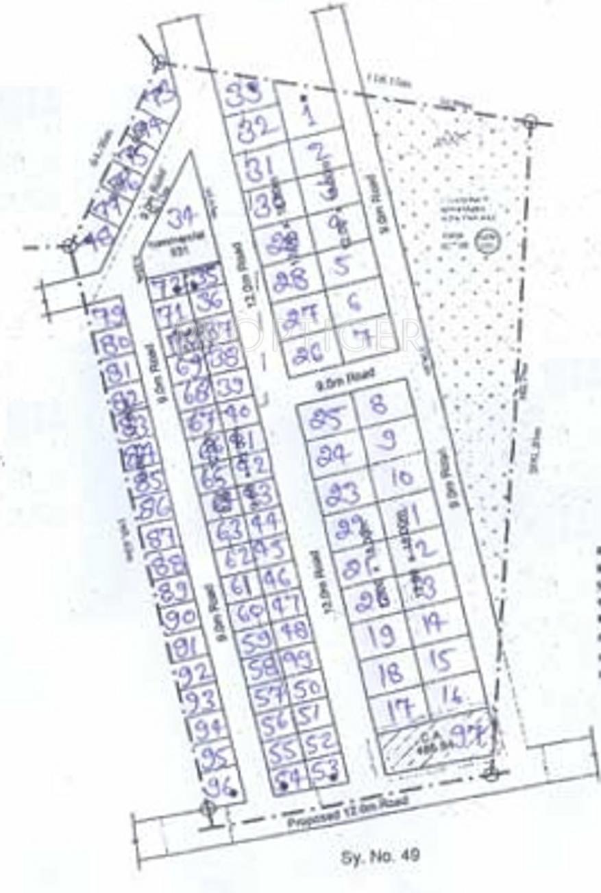 Charigan Group Jaaji Enclave Layout Plan