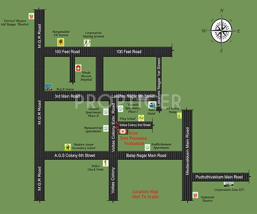 Images for Location Plan of Sowbhagya KCee