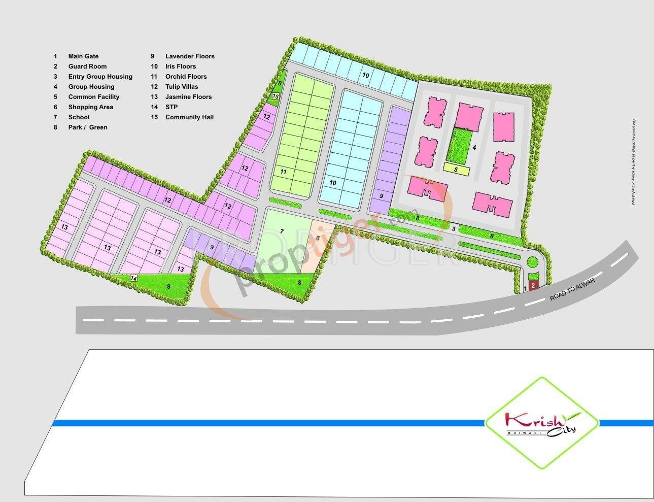 Images for Layout Plan of Krish Tulip Villa
