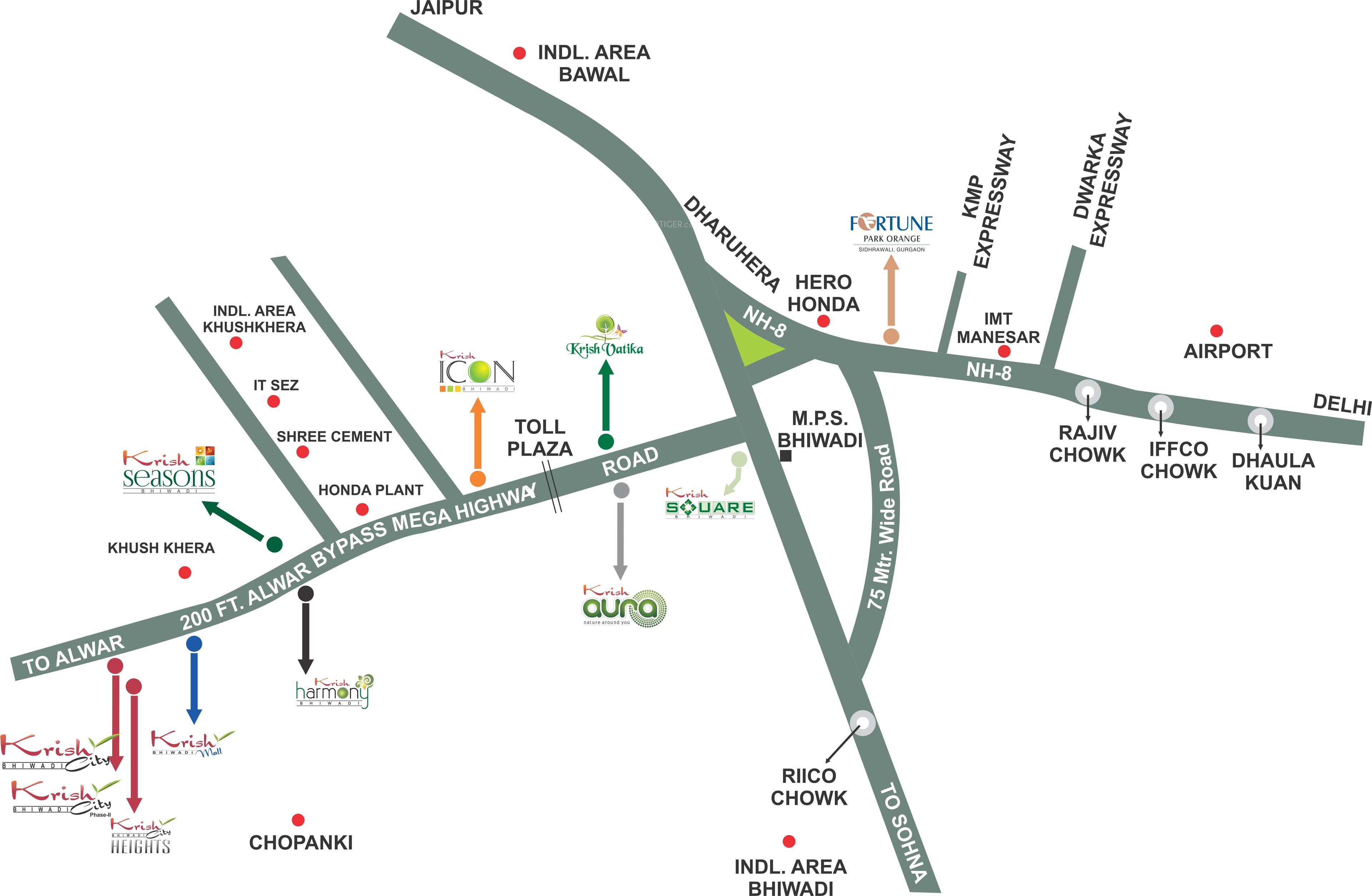Images for Location Plan of Krish Tulip Villa