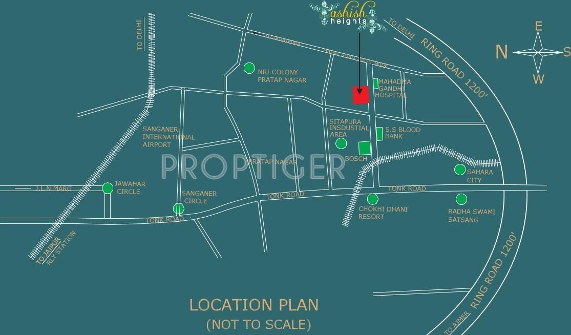 Images for Location Plan of Aastha Group Ashish Heights