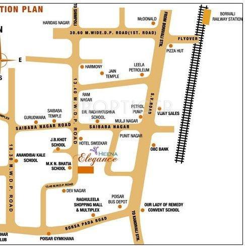 Images for Location Plan of Neha Group Heena Elegance