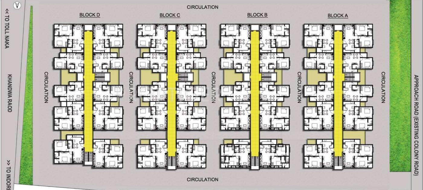 Images for Layout Plan of Vastu Siddhivinayak Apartment