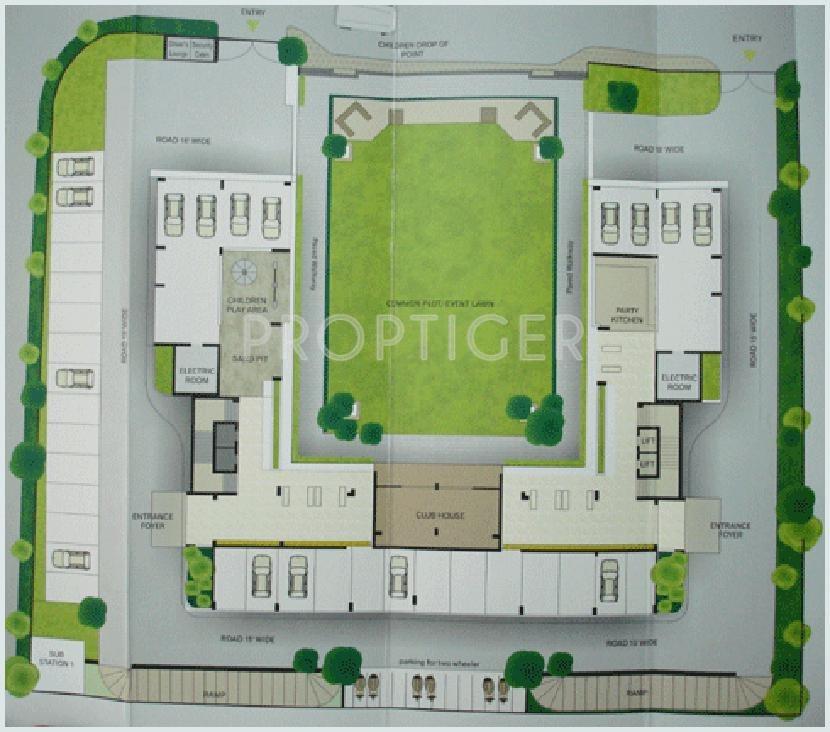 Purohit Construction Sopan Heights Site Plan