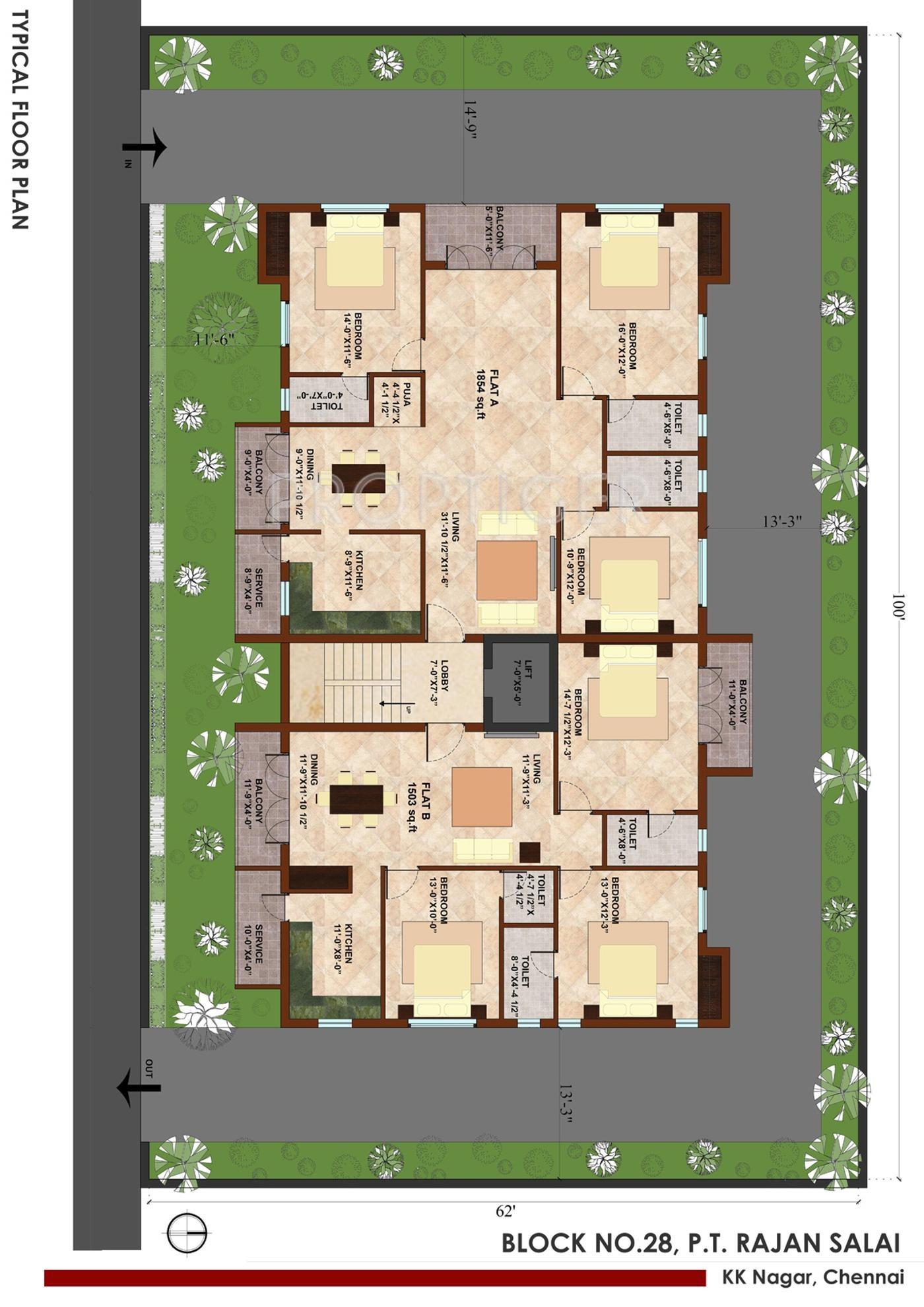 Images for Cluster Plan of KCee Ashraya