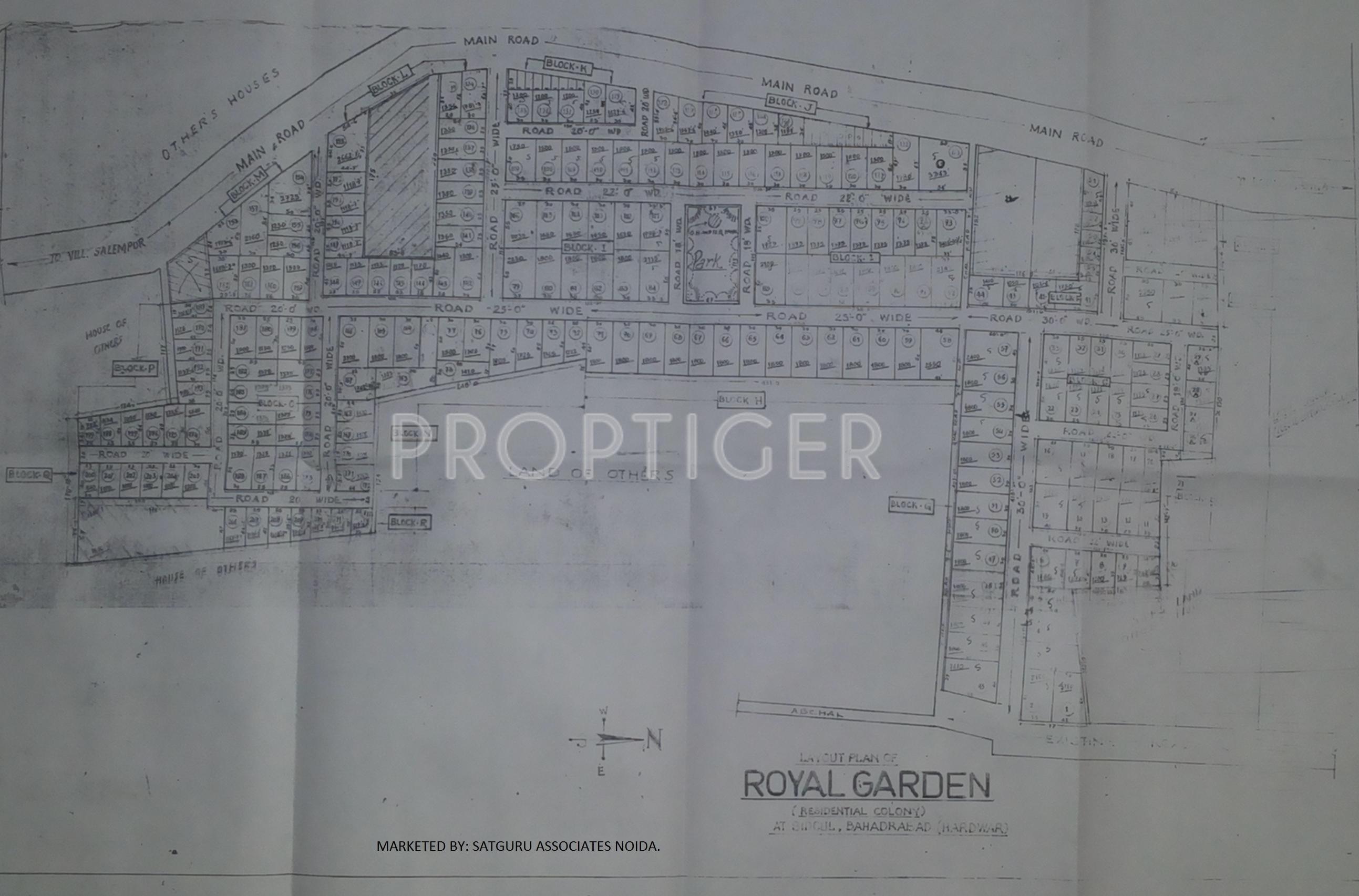 Images for Layout Plan of Dream Homez Realty Royal Garden