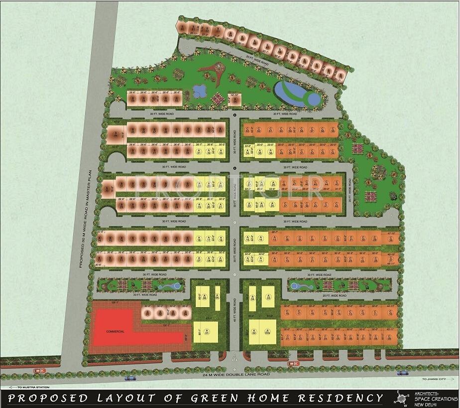 Sanfran Developer Green Home Residency Layout Plan