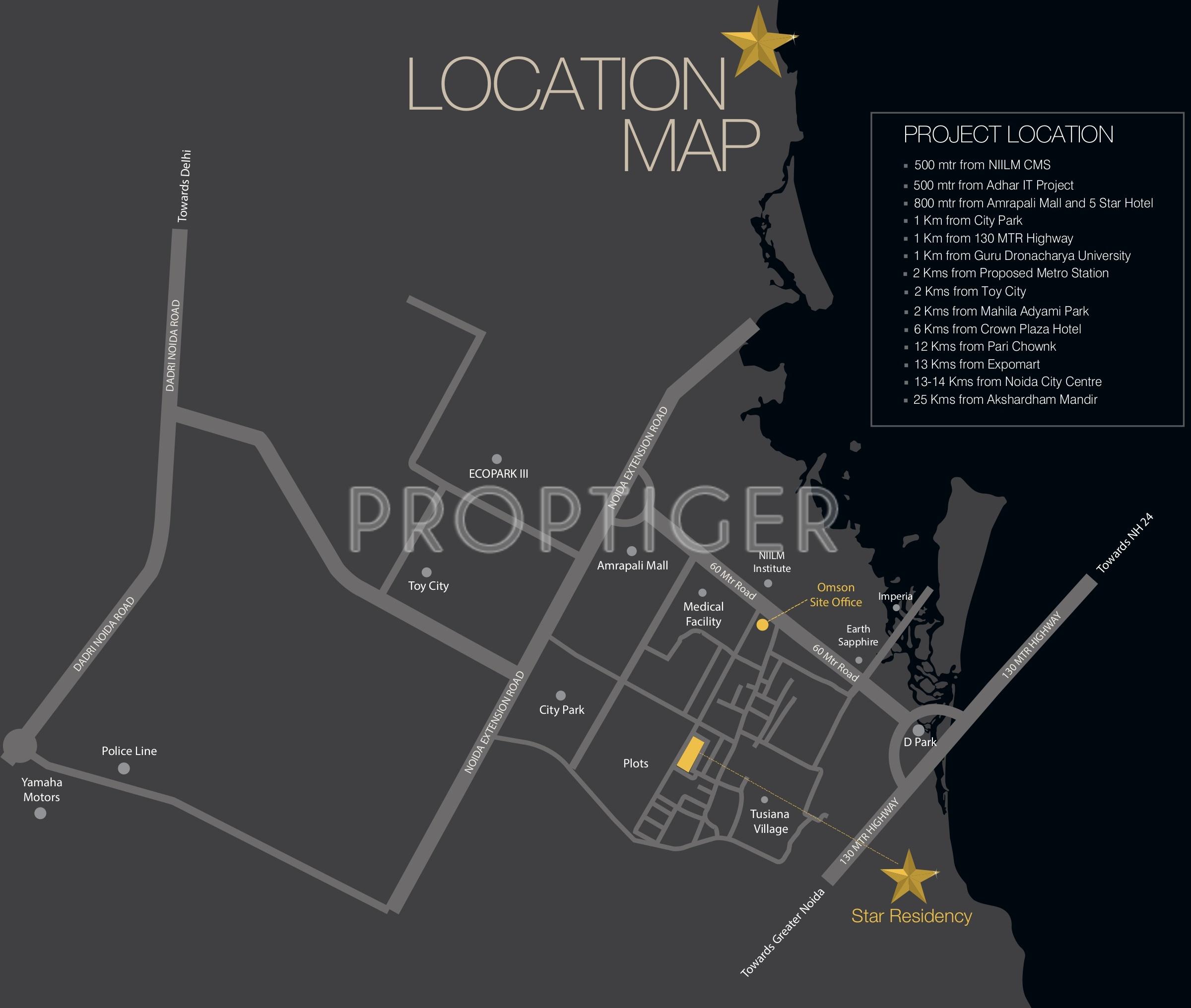 Images for Location Plan of Omson Star Residency