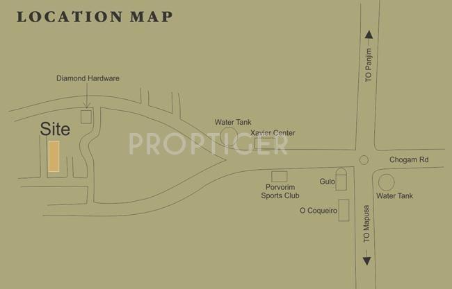CV Constructions Darius Horizon Location Plan