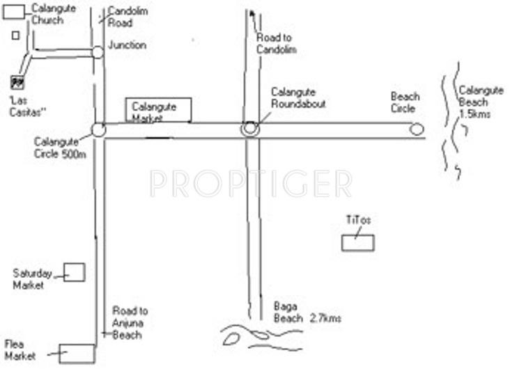 iona-fernandes-developers las-casitas Location Plan