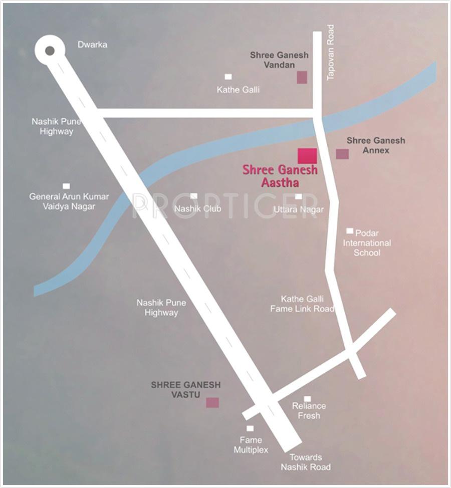 shree-ganesh-constructions aastha Location Plan